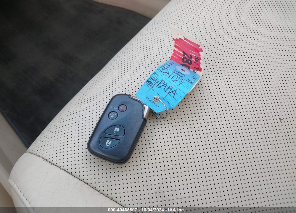 2011 LEXUS RX 350 VIN: 2T2BK1BA4BC114795