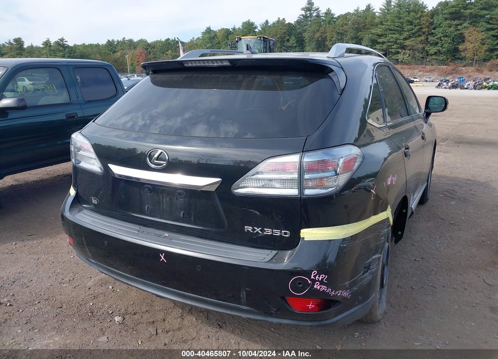 2011 LEXUS RX 350 VIN: 2T2BK1BA4BC114795