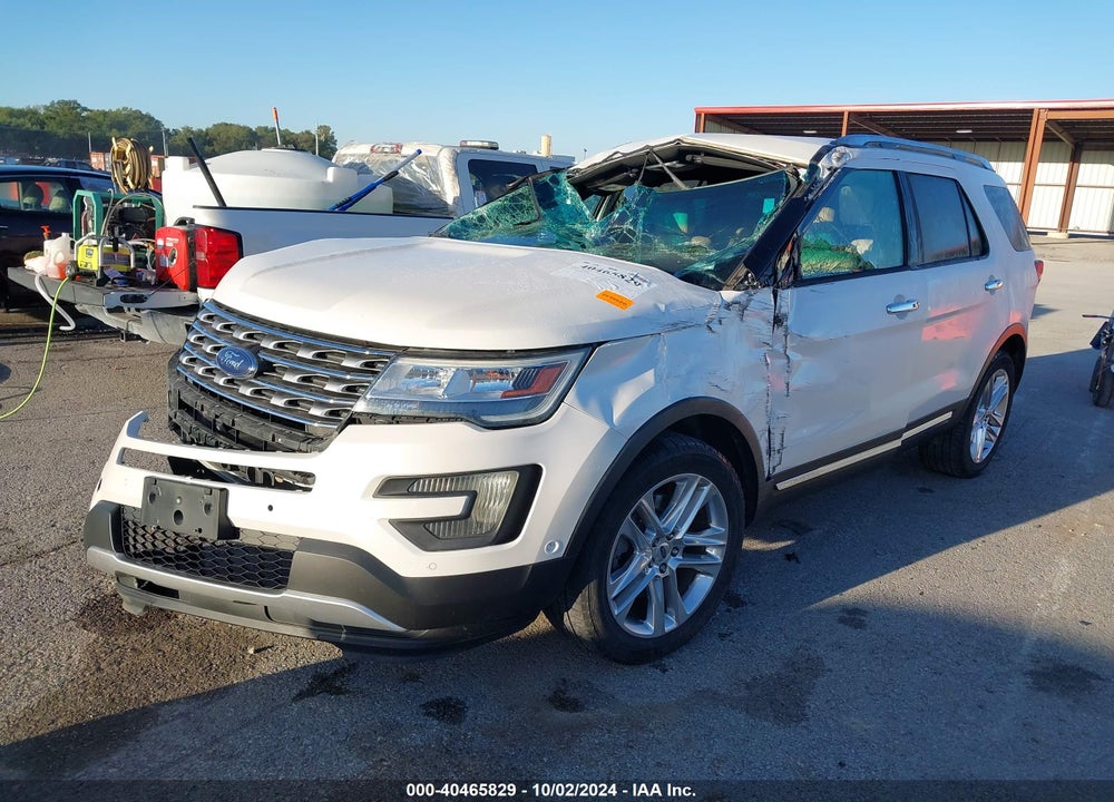 2016 FORD EXPLORER LIMITED VIN: 1FM5K8FH2GGA00106