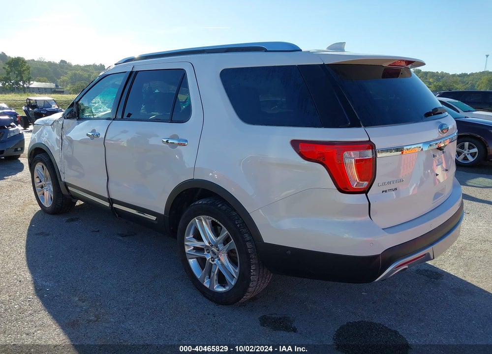 2016 FORD EXPLORER LIMITED VIN: 1FM5K8FH2GGA00106