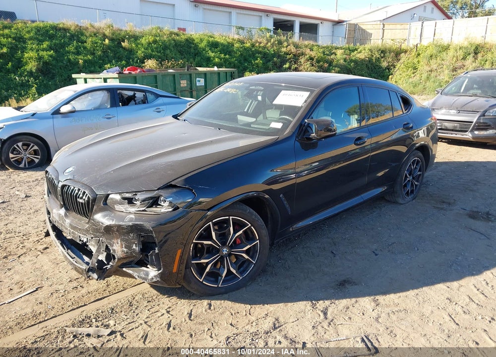 2022 BMW X4 M40I VIN: 5UX43DT00N9K31543