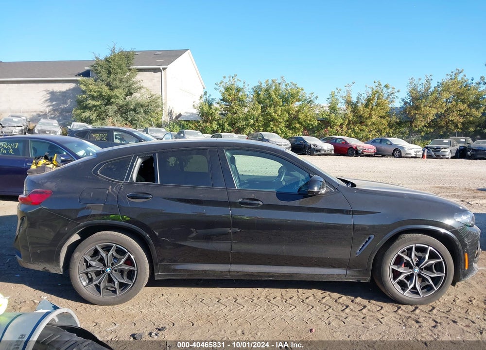 2022 BMW X4 M40I VIN: 5UX43DT00N9K31543