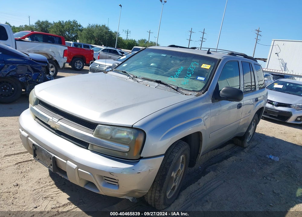 2007 CHEVROLET TRAILBLAZER LS VIN: 1GNDS13S472145353