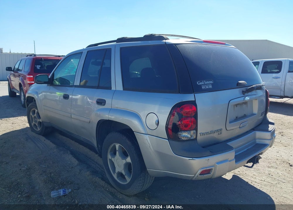 2007 CHEVROLET TRAILBLAZER LS VIN: 1GNDS13S472145353