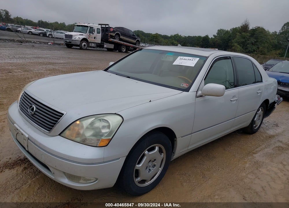 2002 LEXUS LS 430 VIN: JTHBN30F720052727
