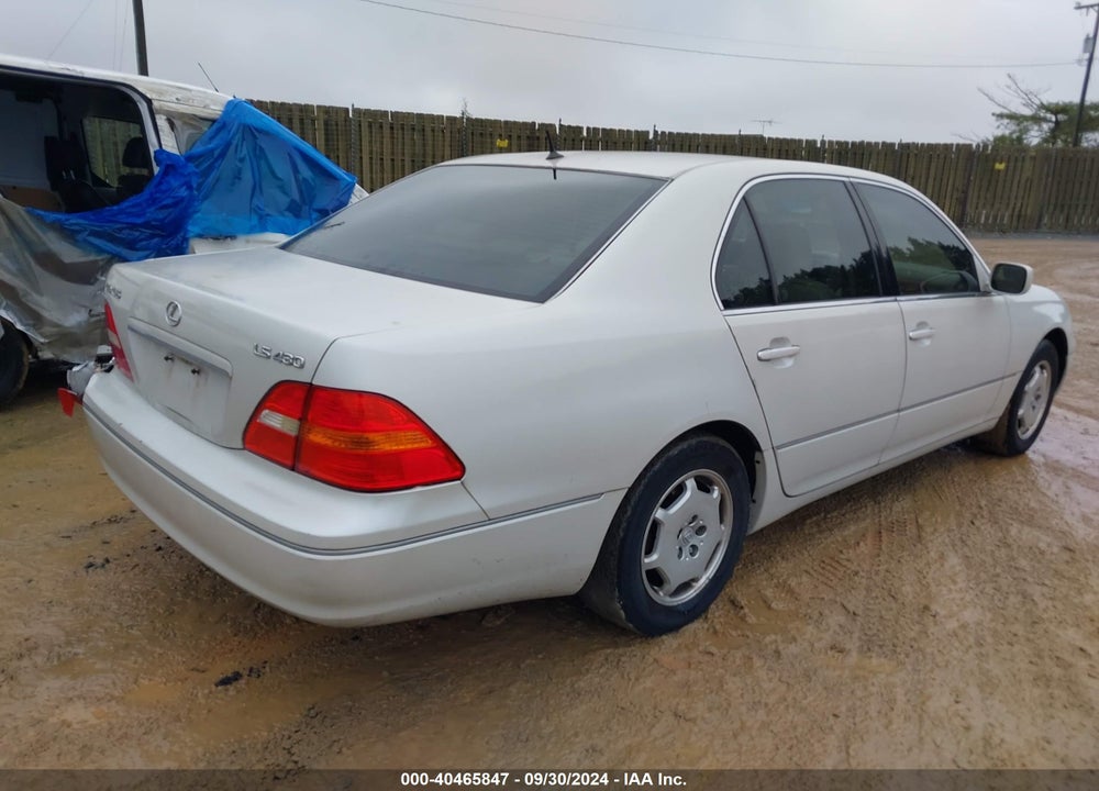 2002 LEXUS LS 430 VIN: JTHBN30F720052727