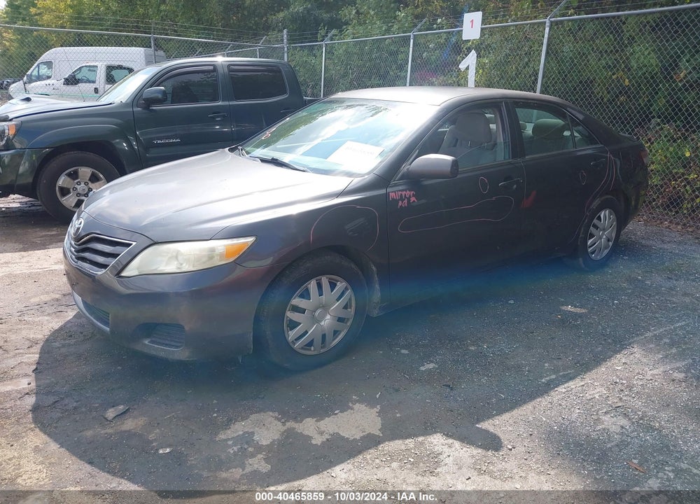2010 TOYOTA CAMRY LE VIN: 4T1BF3EK8AU013801