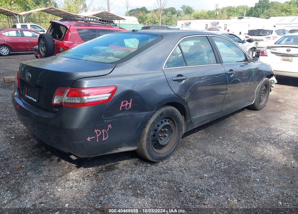2010 TOYOTA CAMRY LE VIN: 4T1BF3EK8AU013801