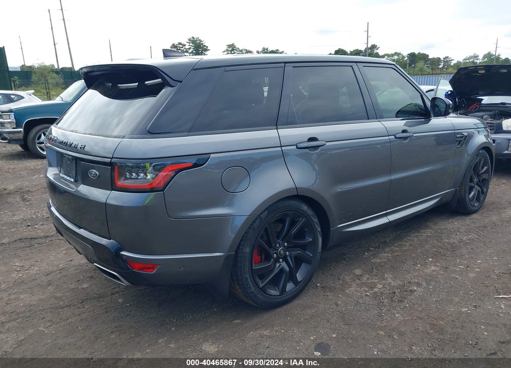 2019 LAND ROVER RANGE ROVER SPORT HSE DYNAMIC VIN: SALWV2SV1KA423627