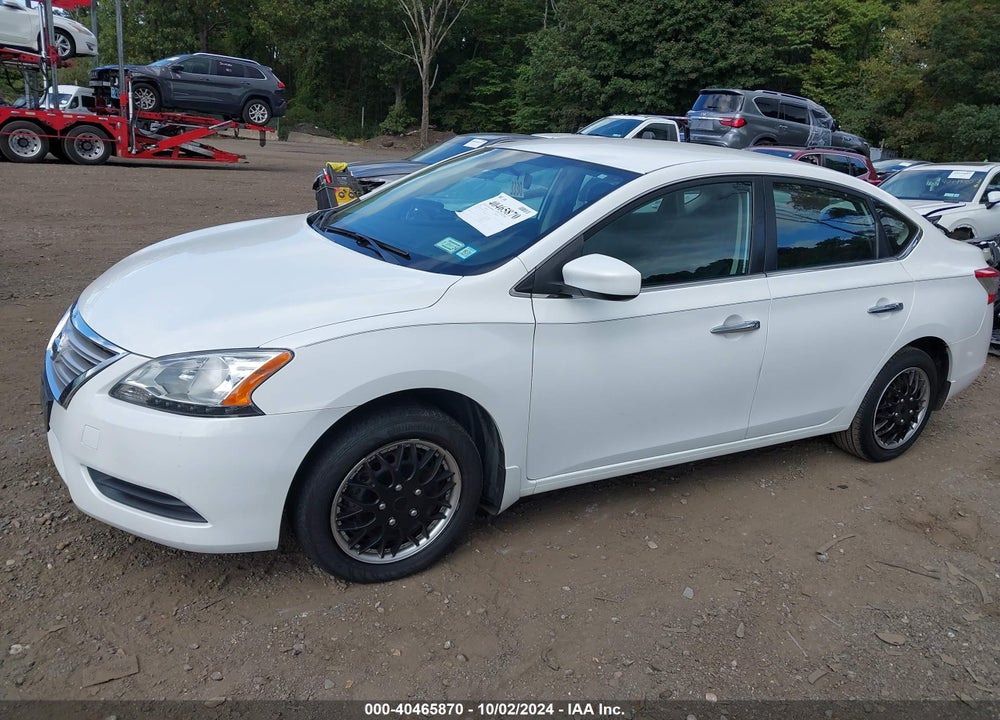2014 NISSAN SENTRA SV VIN: 3N1AB7AP4EY275602