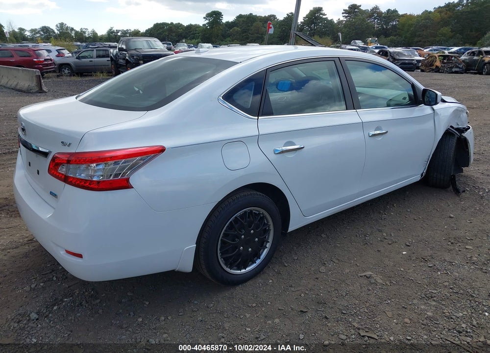 2014 NISSAN SENTRA SV VIN: 3N1AB7AP4EY275602