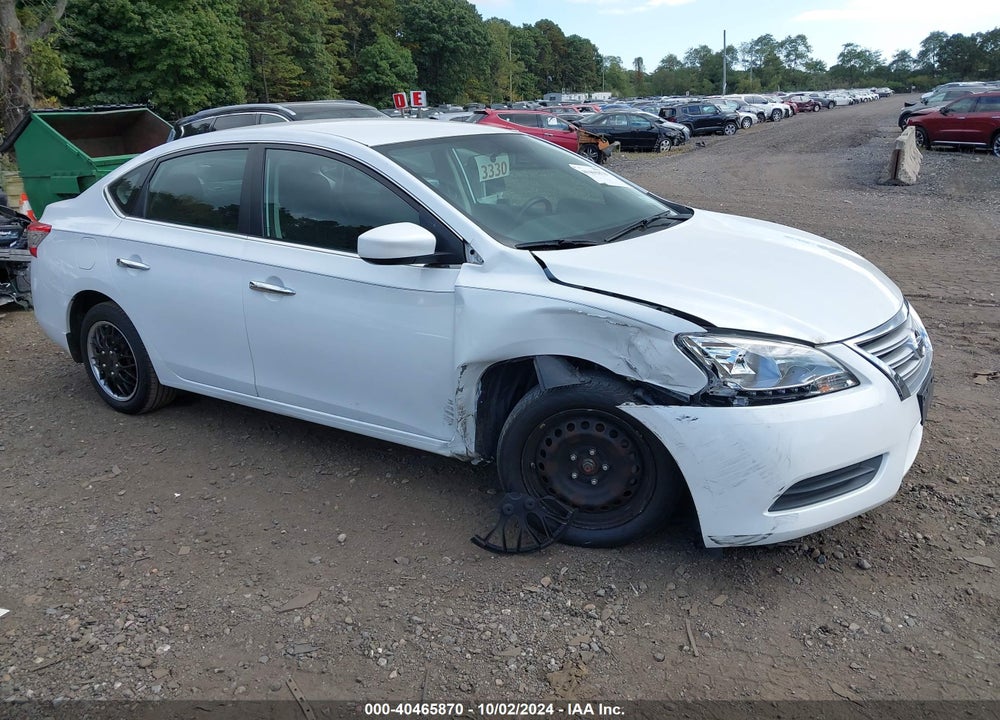 2014 NISSAN SENTRA SV VIN: 3N1AB7AP4EY275602