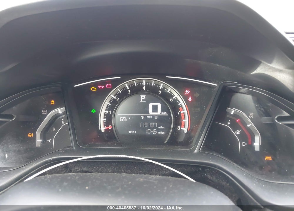 2017 HONDA CIVIC LX VIN: 19XFC2F57HE230038