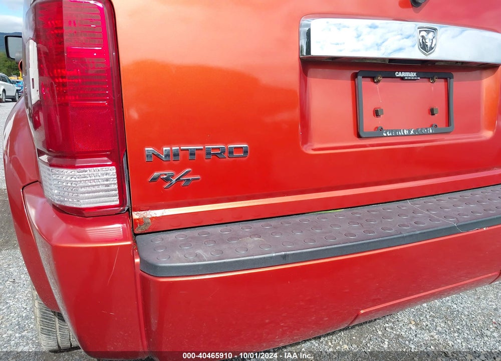 2007 DODGE NITRO SLT/RT VIN: 1D8GU58677W682022