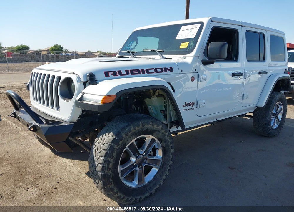 2022 JEEP WRANGLER UNLIMITED RUBICON 4X4 VIN: 1C4JJXFMXNW176157