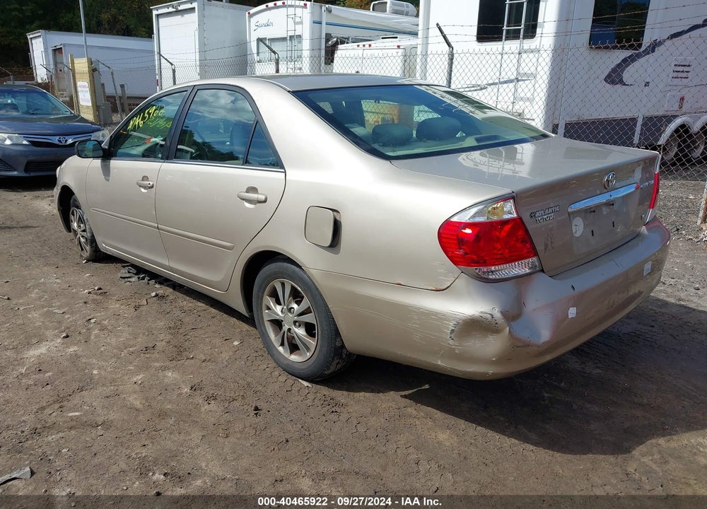 2005 TOYOTA CAMRY LE V6 VIN: 4T1BF32K85U100382