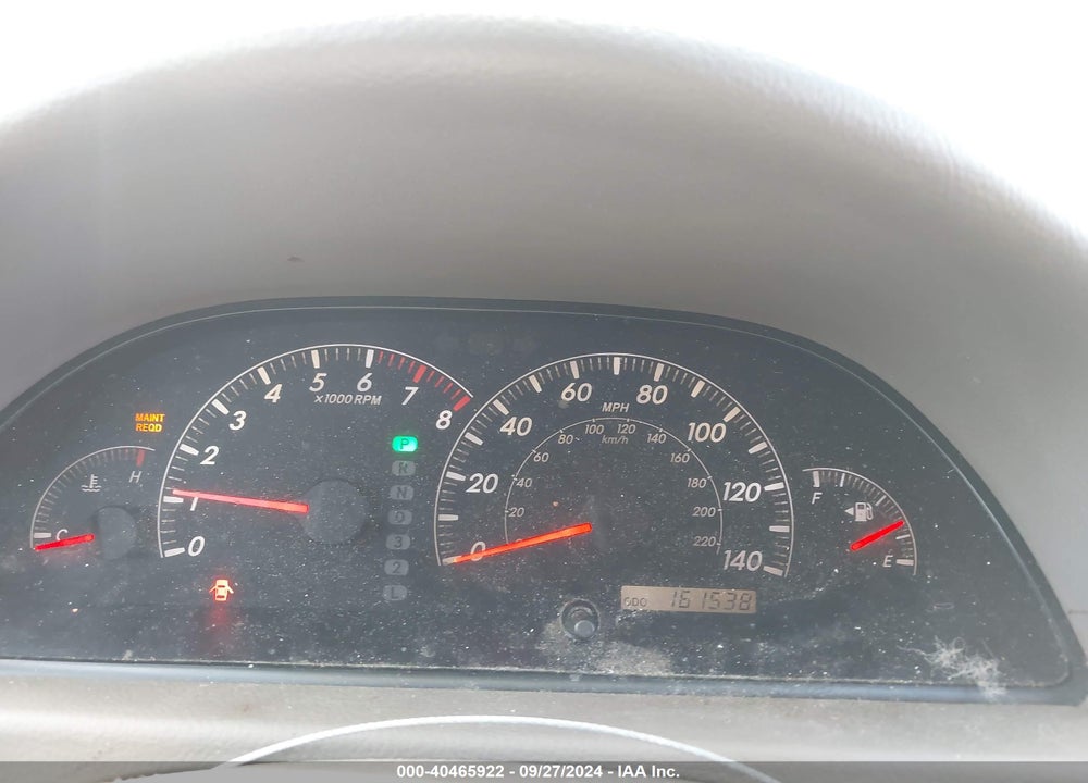 2005 TOYOTA CAMRY LE V6 VIN: 4T1BF32K85U100382