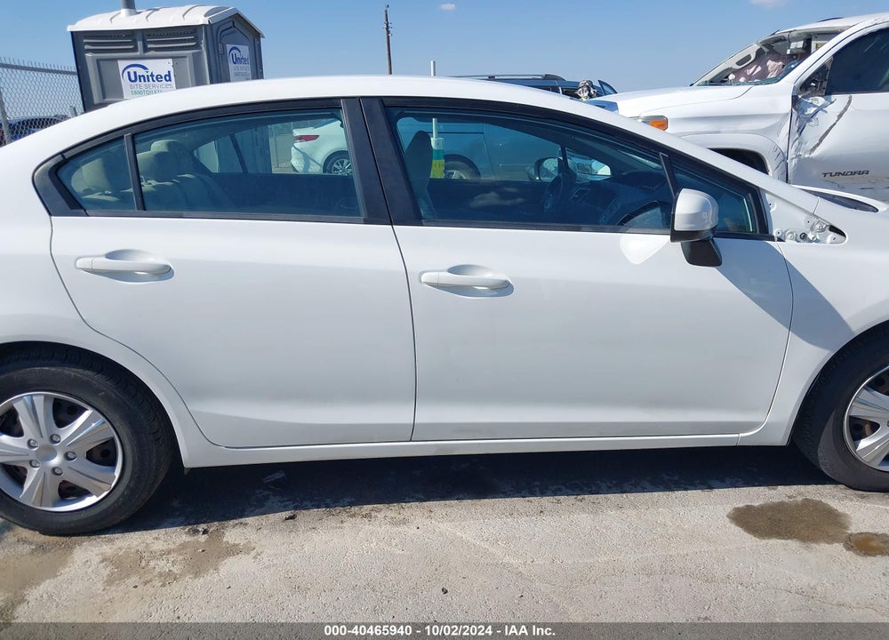 2015 HONDA CIVIC LX VIN: 19XFB2F5XFE249277