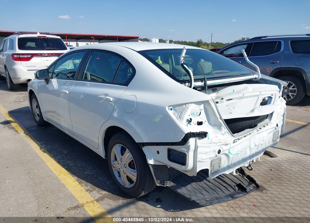 2015 HONDA CIVIC LX VIN: 19XFB2F5XFE249277