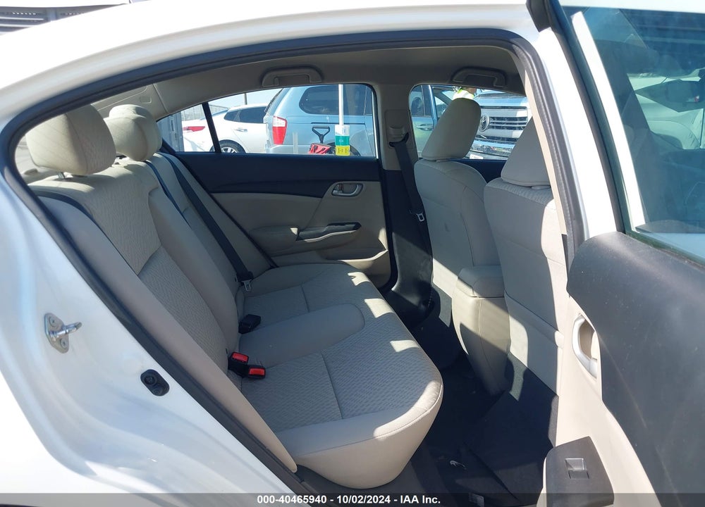 2015 HONDA CIVIC LX VIN: 19XFB2F5XFE249277