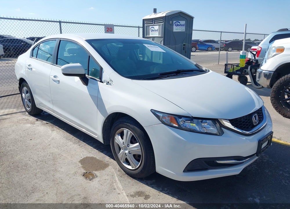 2015 HONDA CIVIC LX VIN: 19XFB2F5XFE249277