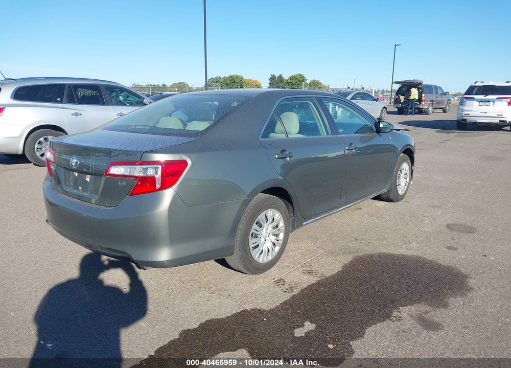 2014 TOYOTA CAMRY LE VIN: 4T4BF1FK7ER385113