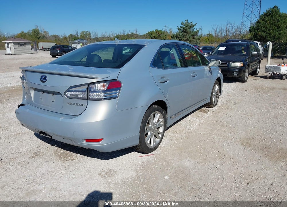 2010 LEXUS HS 250H PREMIUM VIN: JTHBB1BA0A2005850