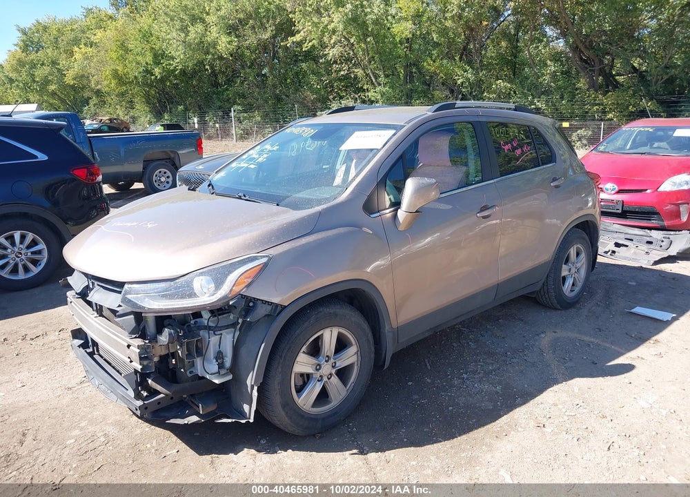 2018 CHEVROLET TRAX LT VIN: 3GNCJLSB8JL366116