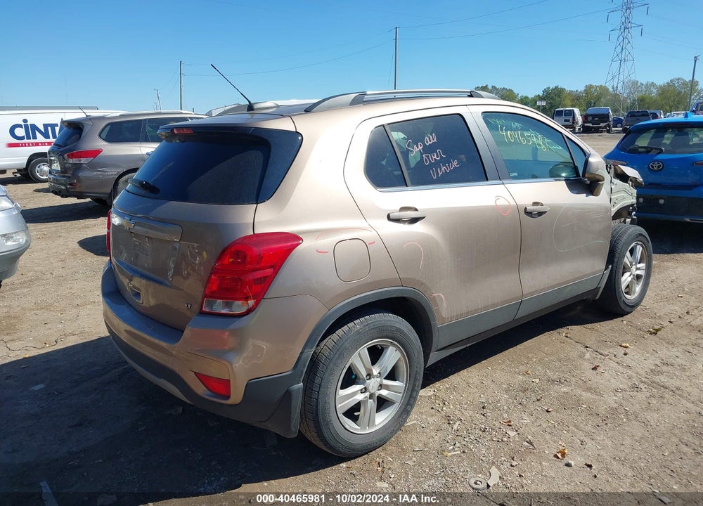 2018 CHEVROLET TRAX LT VIN: 3GNCJLSB8JL366116