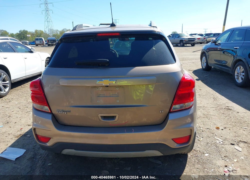 2018 CHEVROLET TRAX LT VIN: 3GNCJLSB8JL366116
