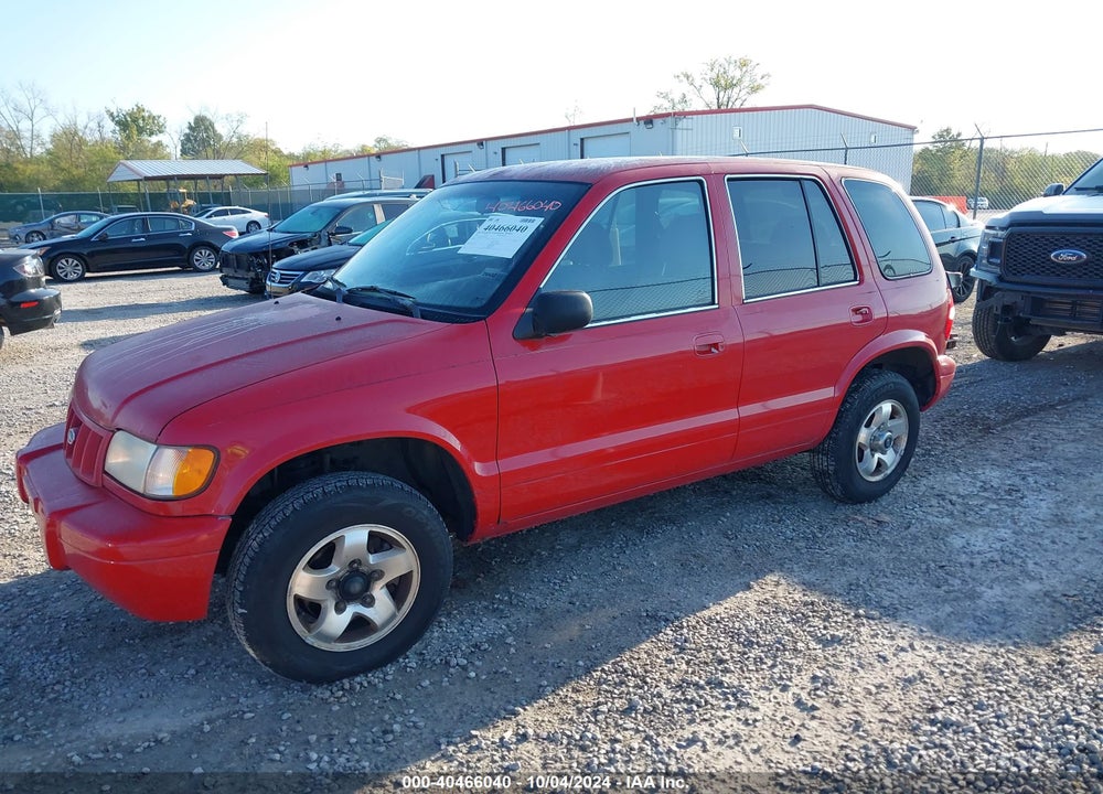 2002 KIA SPORTAGE VIN: KNDJB723425168924