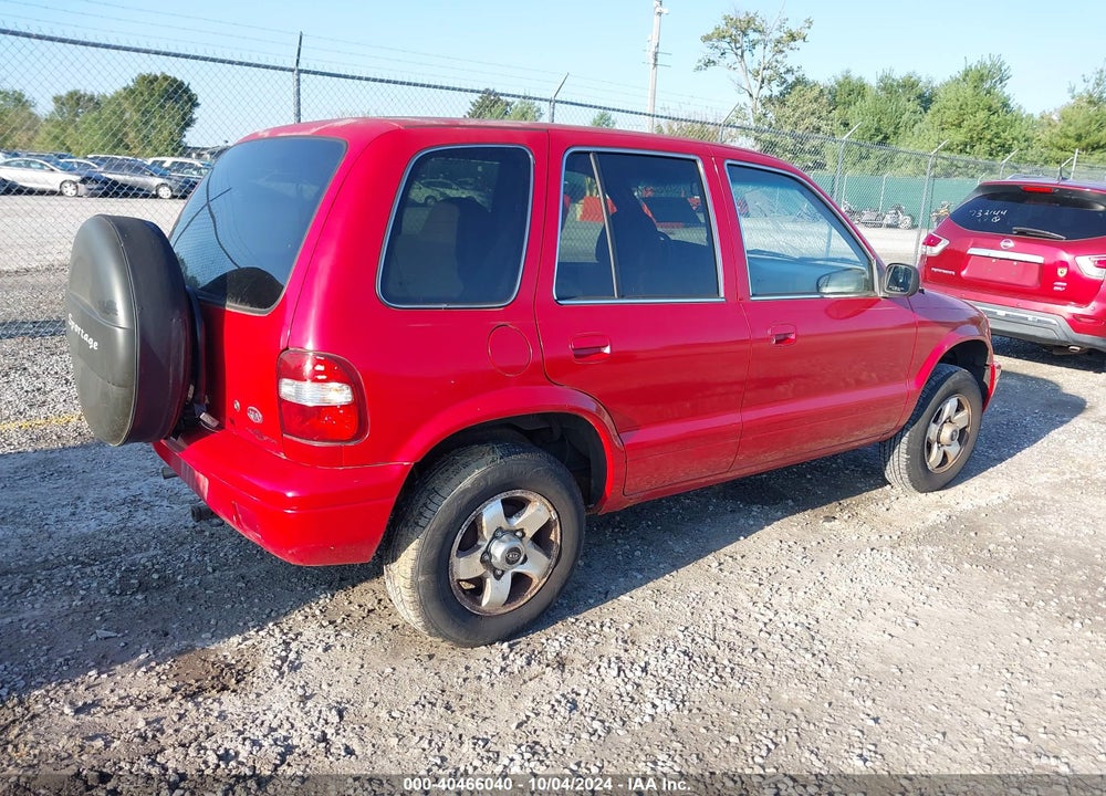2002 KIA SPORTAGE VIN: KNDJB723425168924