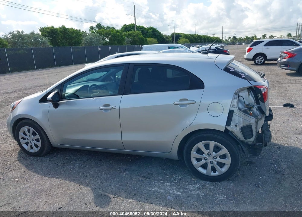 2012 KIA RIO5 LX VIN: KNADM5A38C6092999