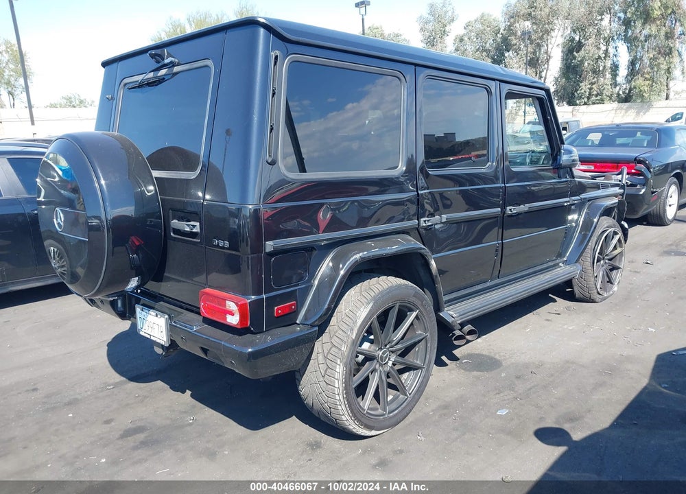 2017 MERCEDES-BENZ G 550 4MATIC VIN: WDCYC3KF9HX270886