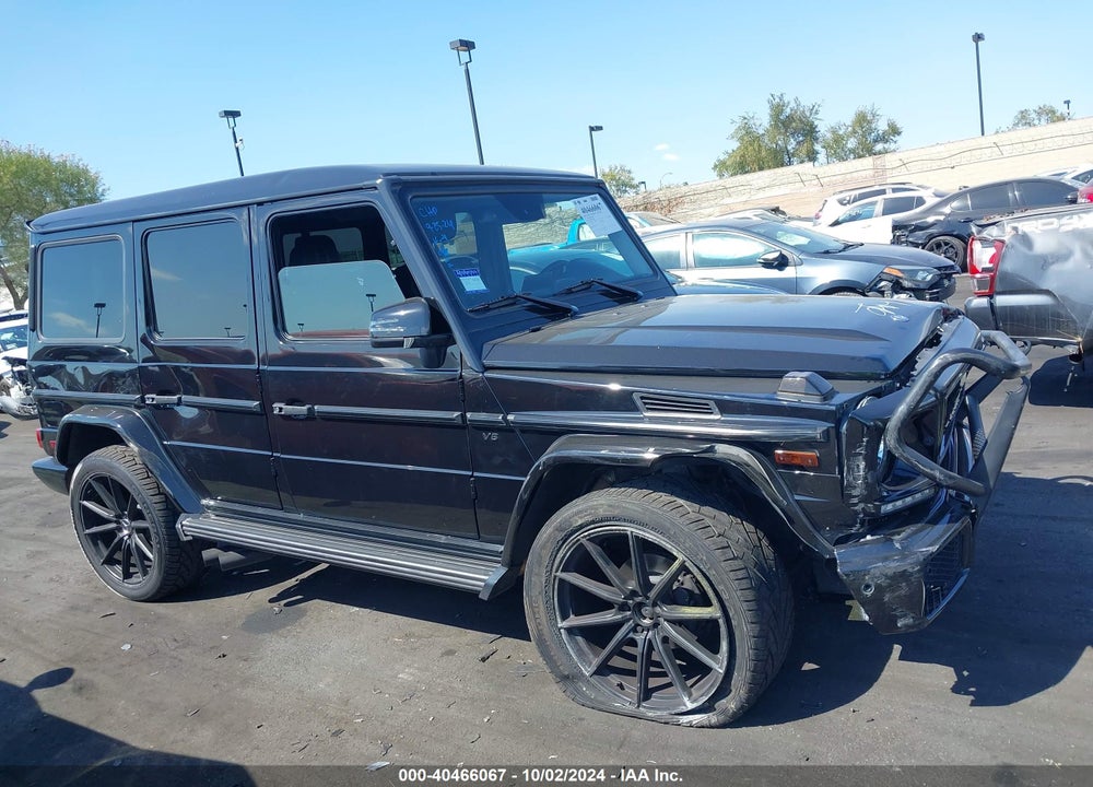 2017 MERCEDES-BENZ G 550 4MATIC VIN: WDCYC3KF9HX270886