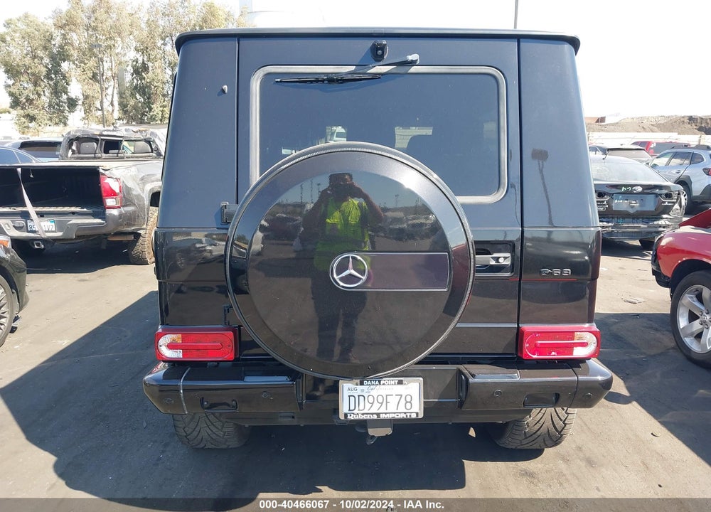 2017 MERCEDES-BENZ G 550 4MATIC VIN: WDCYC3KF9HX270886