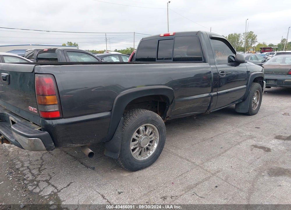 2005 GMC SIERRA 1500 WORK TRUCK VIN: 1GTEK14X65Z235051