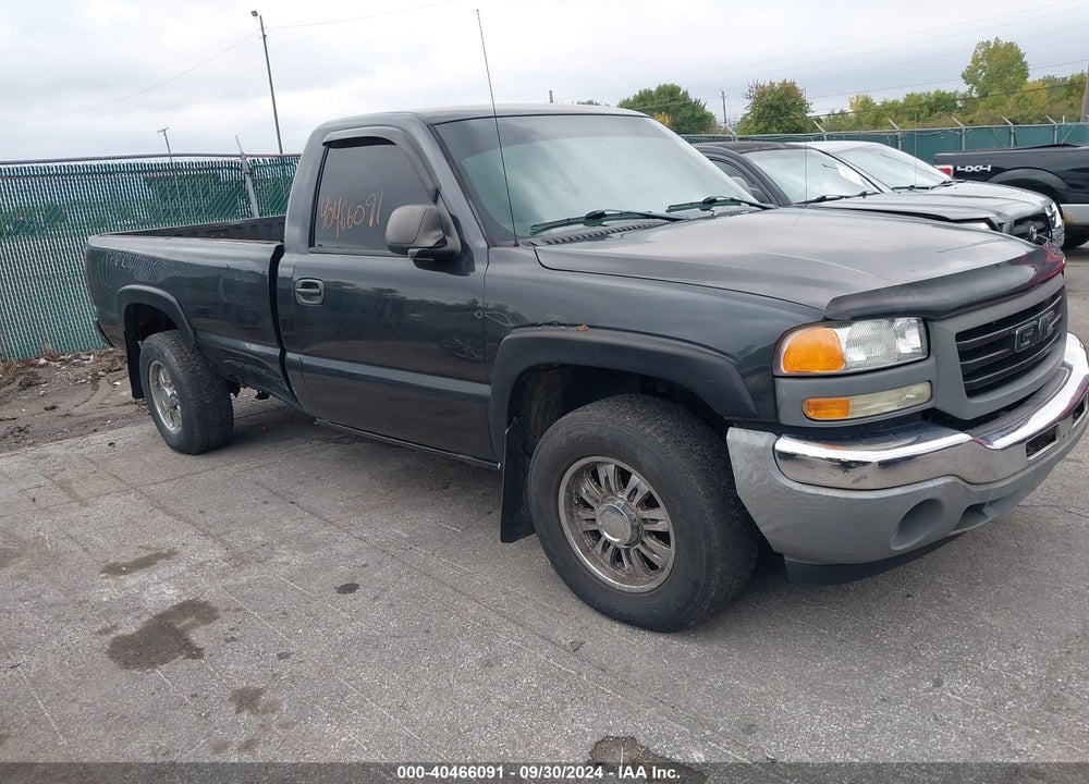 2005 GMC SIERRA 1500 WORK TRUCK VIN: 1GTEK14X65Z235051