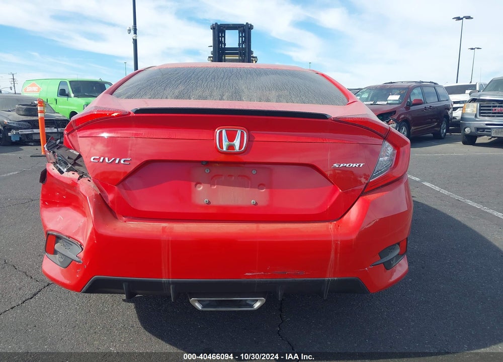 2020 HONDA CIVIC SPORT VIN: 2HGFC2F80LH558412
