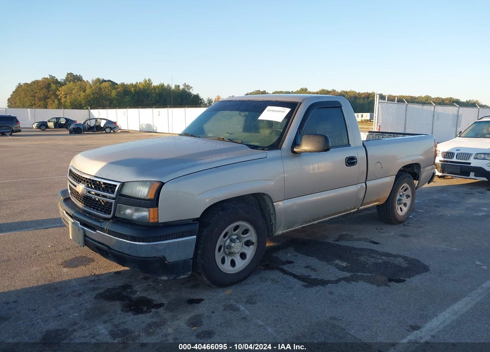 2007 CHEVROLET SILVERADO 1500 CLASSIC WORK TRUCK VIN: 3GCEC14XX7G230063