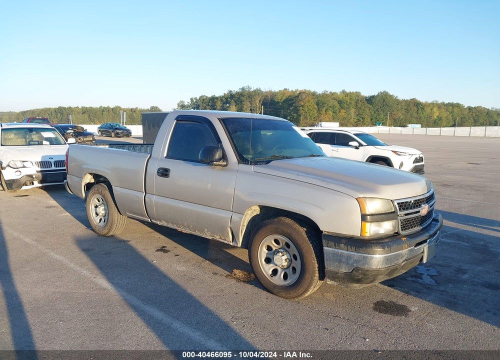 2007 CHEVROLET SILVERADO 1500 CLASSIC WORK TRUCK VIN: 3GCEC14XX7G230063