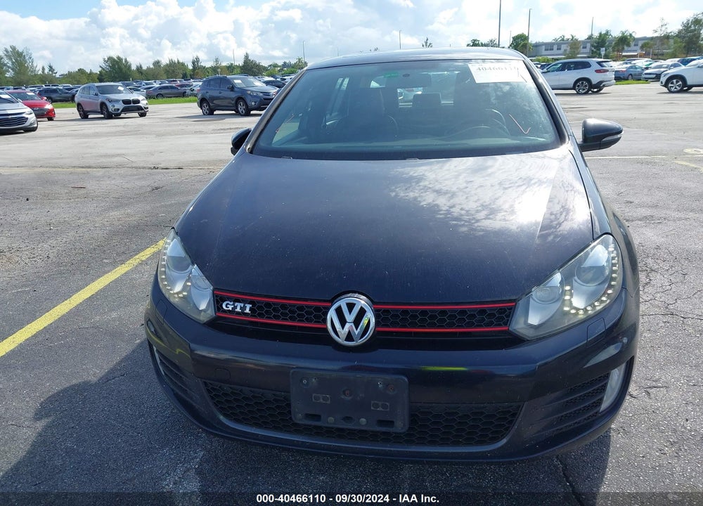 2012 VOLKSWAGEN GTI 4-DOOR AUTOBAHN VIN: WVWHV7AJXCW275428