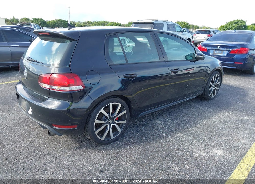 2012 VOLKSWAGEN GTI 4-DOOR AUTOBAHN VIN: WVWHV7AJXCW275428