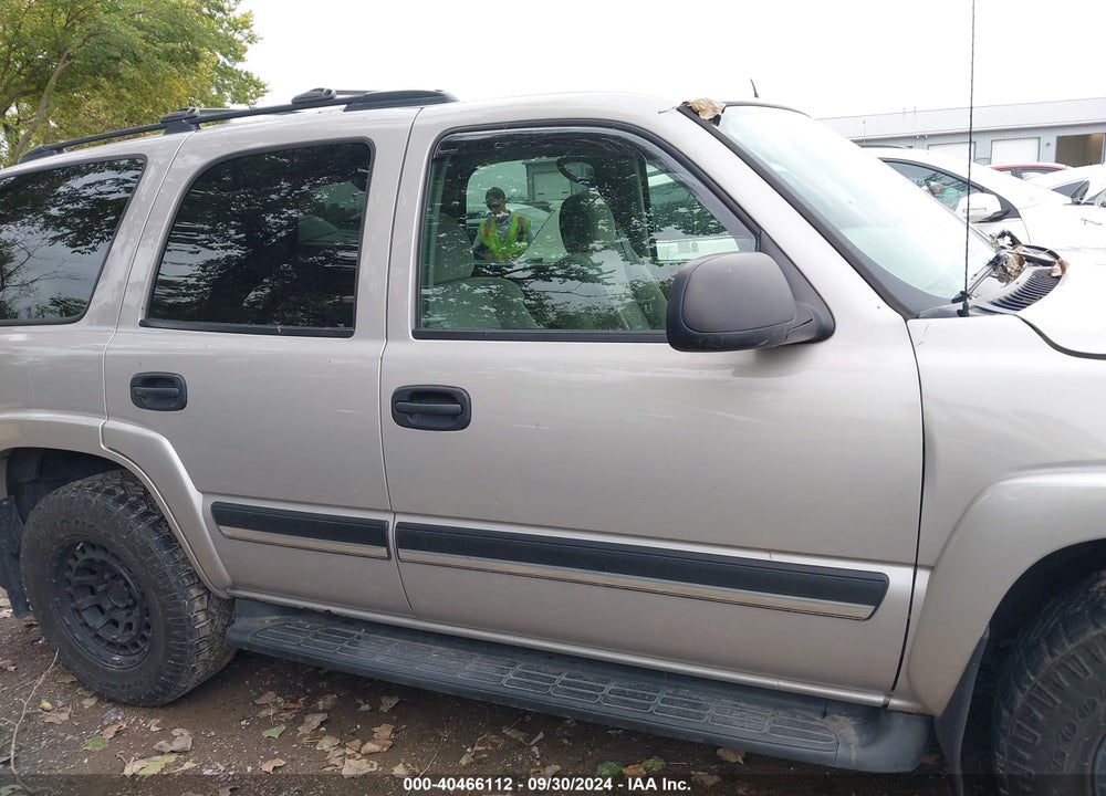 2005 CHEVROLET TAHOE LS VIN: 1GNEK13T75J226881
