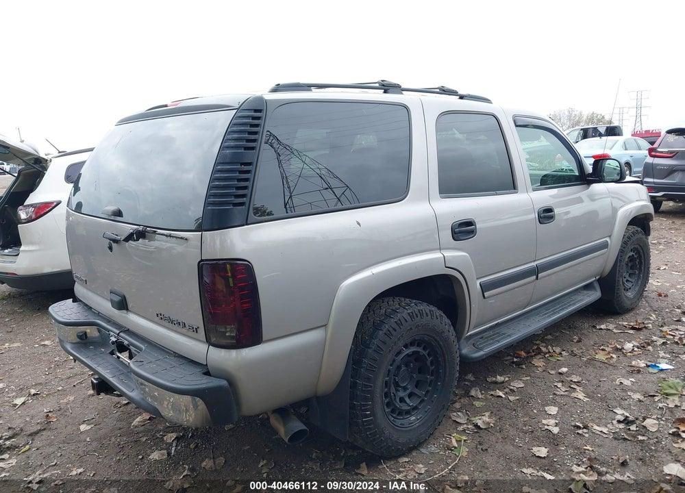 2005 CHEVROLET TAHOE LS VIN: 1GNEK13T75J226881