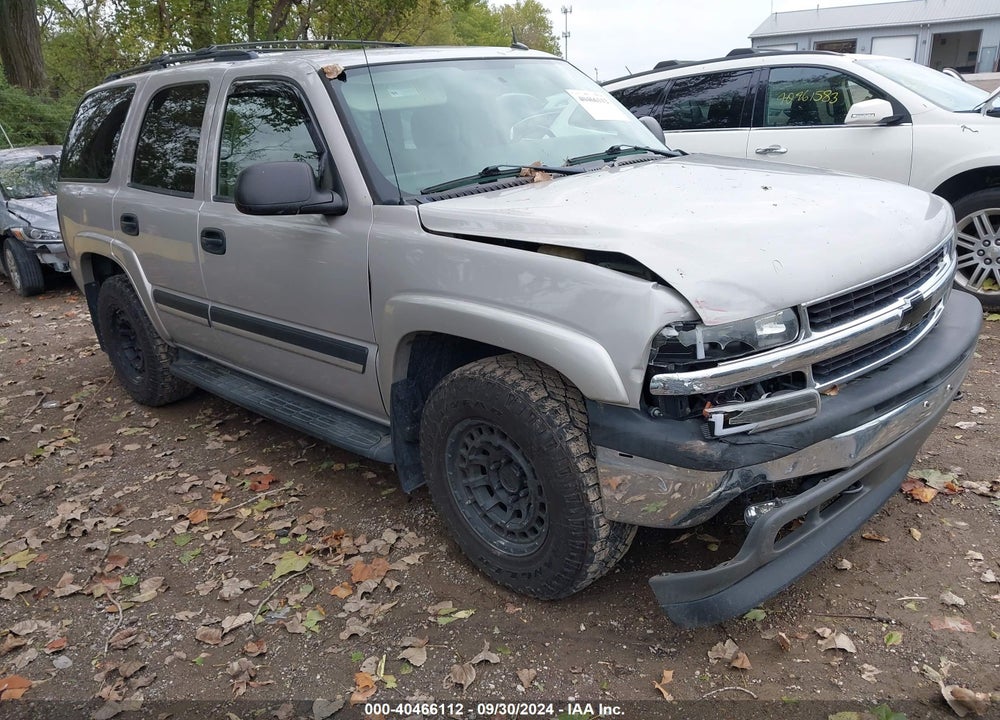 2005 CHEVROLET TAHOE LS VIN: 1GNEK13T75J226881