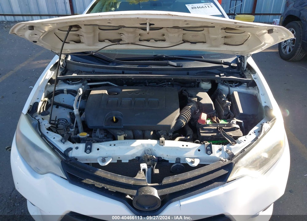 2015 TOYOTA COROLLA L VIN: 2T1BURHE5FC374863