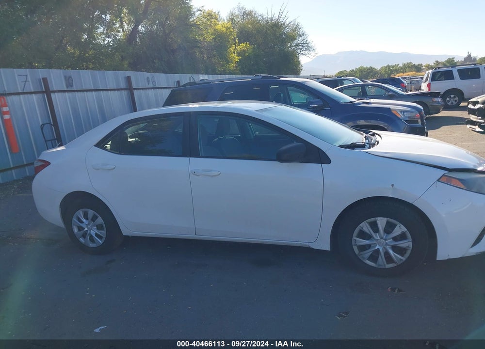 2015 TOYOTA COROLLA L VIN: 2T1BURHE5FC374863