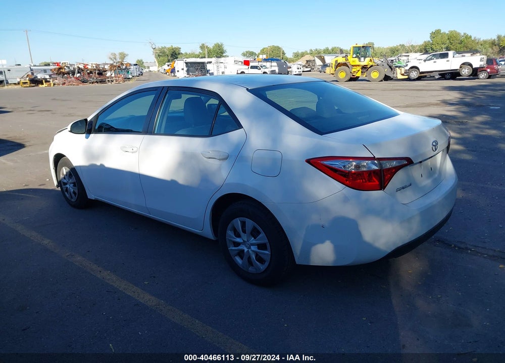 2015 TOYOTA COROLLA L VIN: 2T1BURHE5FC374863