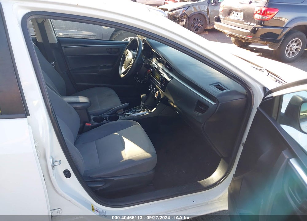 2015 TOYOTA COROLLA L VIN: 2T1BURHE5FC374863